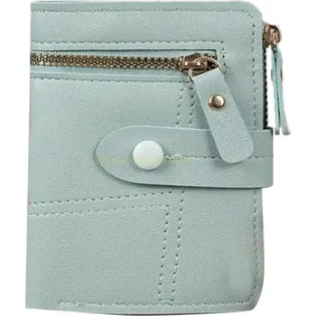 Peněženka Elegantní držák karet z kůže | pánská peněženka, malá peněženka - Zelený