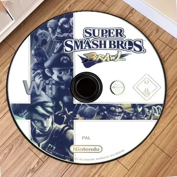 Koberec Kulatý koberec do pokoje s motivem CD | dětský koberec, kulatý koberec</strong> - 5 , 80x80cm