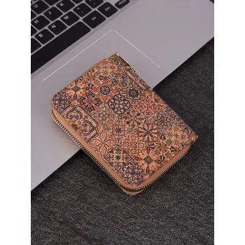 Peněženka Stylová malá peněženka s korkovým vzorem | peněženka, dámský doplněk - F