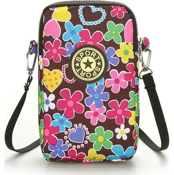 Kabelka Mini crossbody kabelka z nylonu přes rameno | dámská kabelka, praktická taška - 04-201447514