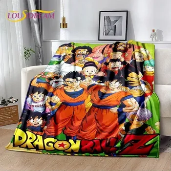 deka Anime dragon ball flanelová deka | měkká deka, anime přehoz - 8 , 100x130CM