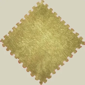 Měkká dětská pěnová podložka 30×30 cm | dětská podložka, pěnový koberec - Trávová zelená , 10 KS