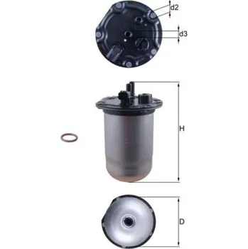 Palivový filtr Palivový filtr MAHLE KL 1132D