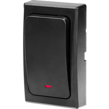 Domovní zvonek ORNO Bezdrátové tlačítko na zvonek bez baterií