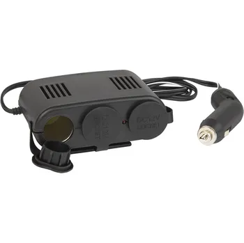 vypínač a zásuvka BLOW Autodvojzásuvka 12V CS-31