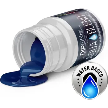 barva a nátěr na dřevo DIPON Aqua Blend Ultra Blue Liquid WB 50 g, modrý vysoce koncentrovaný pigment