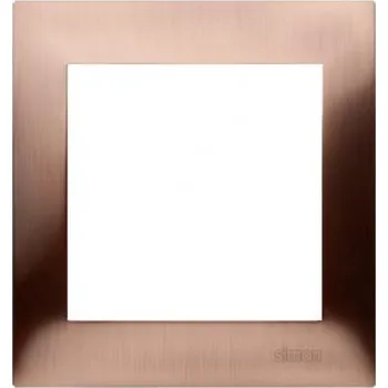 Kontakt-Simon Rámeček jednonásobný Simon 54 premium rustikální měď kovový