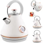 Berdsen Rychlovarná konvice s teploměrem 1,7 l BD-701 bílá