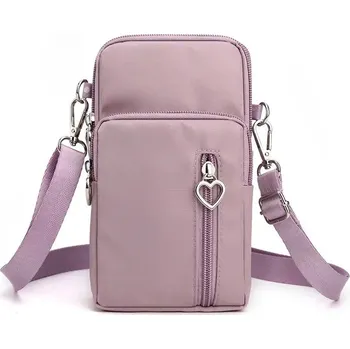 Kabelka Voděodolná mini crossbody taška na cesty | dámská kabelka, nylonová taška - Jasný