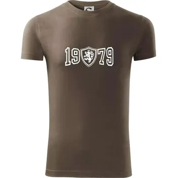 Narozeninový motiv - znak - 1979 - Viper FIT - Pánské zůžené tričko - S ( Army )