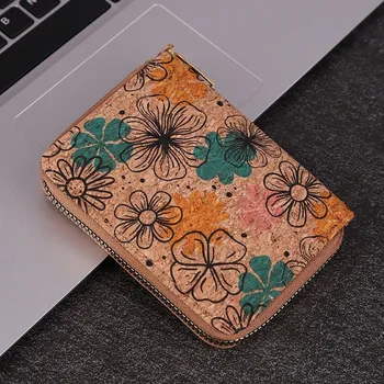 Peněženka Boho peněženka s korkovým vzorem | peněženka, dámský doplněk - A3