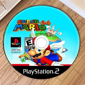 Koberec Kulatý koberec do pokoje s motivem CD | dětský koberec, kulatý koberec</strong> - 1 , 120X120