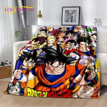 deka Anime dragon ball flanelová deka | měkká deka, anime přehoz - 1 , 150x200cm