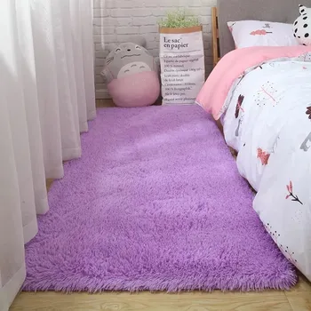 Koberec Nadýchaný chlupatý koberec | stylový koberec do domácnosti - SM-2 , 40X60CM