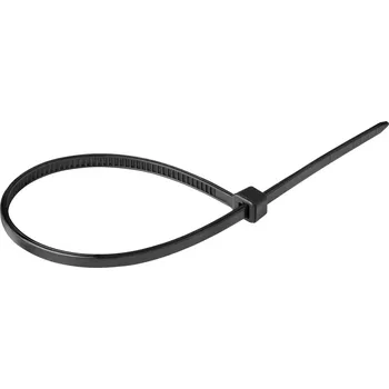 Organizace kabelů Černé UV odolné kabelové pásky 500mm, 100ks