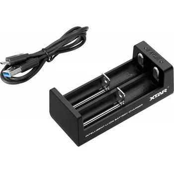 Nabíječka baterií Nabíječka na baterie 18650 2 x Li-ion 3,6V/3,7V USB XTAR MC2
