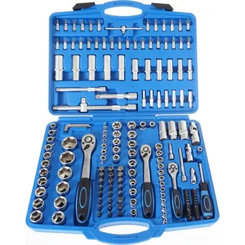 Gola sada Gola sada s&nbsp;nářadím 1/4”, 3/8” a 1/2”, 171 dílů - QUATROS QS50171