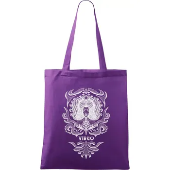 Virgo - vintage - Taška bavlněná - 42 x 38 cm ( Fialová )