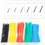 Smršťovací bužírky - hadičky, velikosti 1,5-13 mm, barevné, sada 100 ks po 10 cm