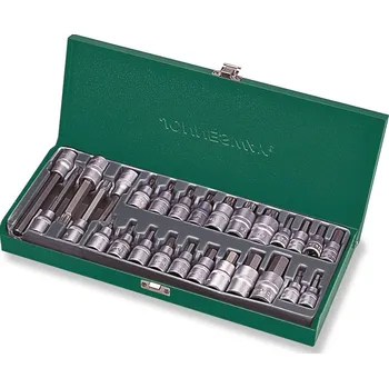 Gola sada Sada zástrčných hlavic Imbus a XZN (Spline), 1/2" a 3/8", 27 kusů - JONNESWAY S06H4127S