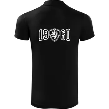 Pánská košile Narozeninový motiv - znak - 1960 - Polokošile Victory sportovní (dresovina) - 2XL ( Černá )