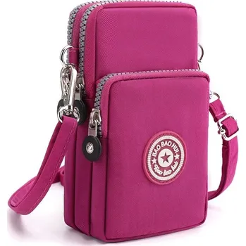 Kabelka Mini crossbody kabelka z nylonu přes rameno | dámská kabelka, praktická taška - D