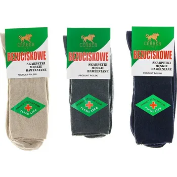 Pánské ponožky Cerberus 0626 pánské ponožky, netlakové 39-47 tmavě modrá 42-44