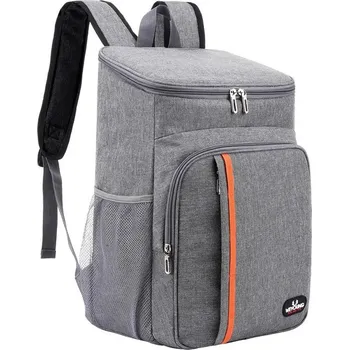 Přenosná termo taška 18L na jídlo | chladicí box, termotaška - Šedá