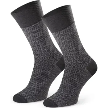 PÁNSKÉ PONOŽKY STEVEN 011- 01,02 grafit 45-47