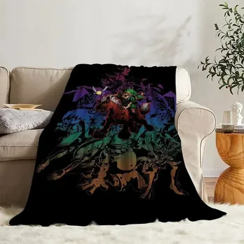 Dětská deka Jemná dětská deka motiv Zelda flísová | přikrývka, deka na spaní - z17 , 150x200cm