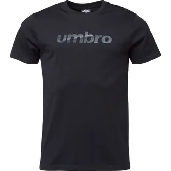 Pánské tričko Pánské triko Umbro BRAHEEM M Černá, Šedá