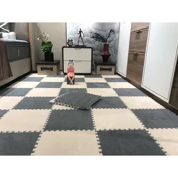 Hračka pro kojence Dětská pěnová podložka na hraní | herní koberec, protiskluzová podložka - J-D , 1 cm - 20 ks