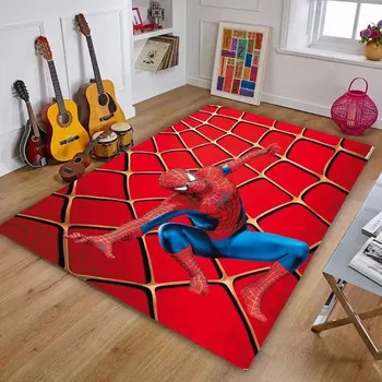 Koberec Dětský protiskluzový koberec s motivem Spidermana | koberec dětský, koberec obývák - 7 , 80X120CM
