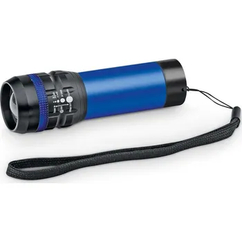 Svítilna ZOOMIN. Hliníková svítilna s funkcí zoom a se třemi světelnými módy