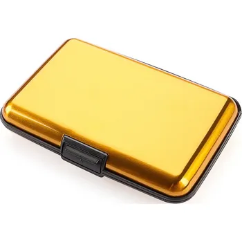 Kovové pouzdro na karty s RFID | slim peněženka, cestovní pouzdro - Sloty pro karty B-6