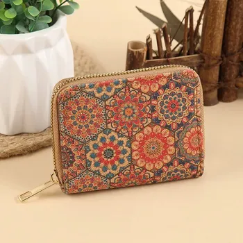 Peněženka Stylová korková peněženka s velkou kapacitou | peněženka, cestovní doplněk - Styl 6