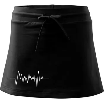 Dámské oblečení Ekg samostatné - Sportovní sukně - two in one - S ( Černá )