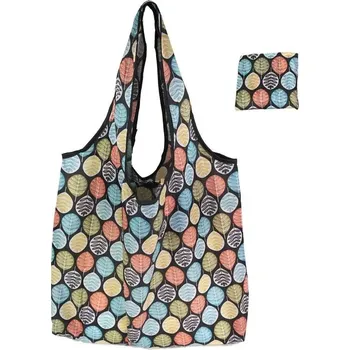 Nákupní taška Velká skládací nákupní taška dámská | nákupní taška, ekologická taška - 8