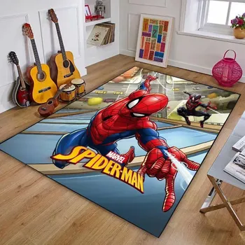Koberec Dětský protiskluzový koberec s motivem Spidermana | koberec dětský, koberec obývák - 3 , 80X120CM
