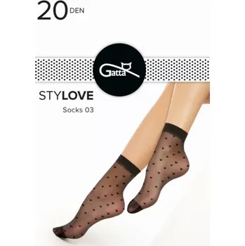 Pánské ponožky STYLOVE - 03 PONOŽKY nero UNI