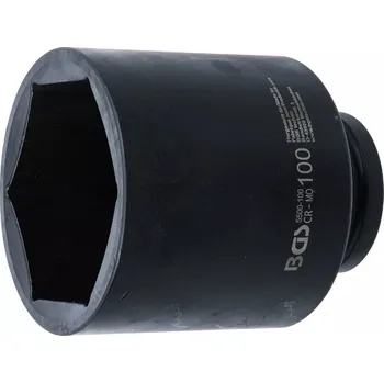 Gola hlavice BGS Silová nástrčná hlavice, šestihranná, prodloužená, 1", 100 mm, B5500-100
