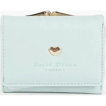 Peněženka Mini peněženka se srdíčkem | mini peněženka, dívčí peněženka - Modrý