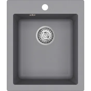 Granitový dřez Granitový dřez Helika SIMPLEX SQS100 alumetallic