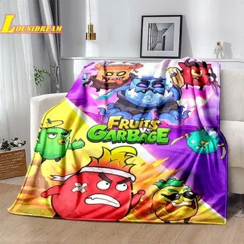 Dětská deka Deka s motivem blox fruits | dětská deka, cestovní přikrývka - 7 , 70x100cm