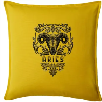 Polštář Aries - vintage - Polštář 50x50 - 50x50 - Pouze potah ( Žlutá )
