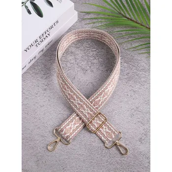 Kabelka Nastavitelný etno popruh přes rameno | popruh, doplněk - Meruňka