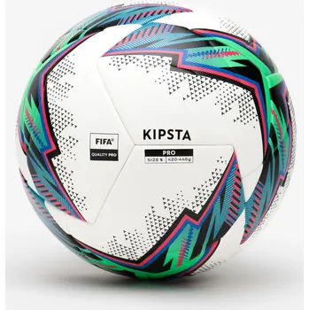 Fotbalový míč KIPSTA Fotbalový míč FIFA Quality Pro Ball velikost 5 5 BEZBARVÁ|BÍLÁ