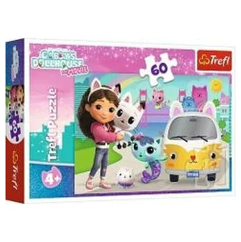 Puzzle Puzzle 60 Gabby i kocie przygody TREFL