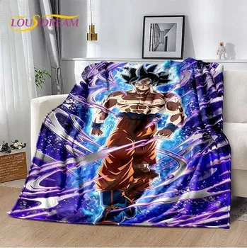 deka Anime dragon ball flanelová deka | měkká deka, anime přehoz - 5 , 100x130CM