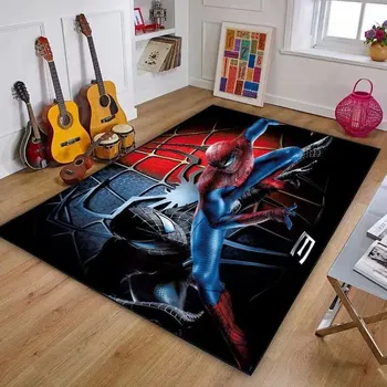 Koberec Dětský protiskluzový koberec s motivem Spidermana | koberec dětský, koberec obývák - 1 , 80X120CM